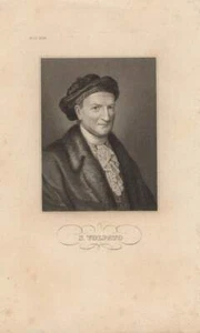 c1850 Giovanni Volpato Kupferstecher Italien Kupferstich-Porträt - Picture 1 of 1