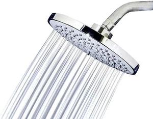Bath Select Round Stainless Steel Wall Mount Chrome Shower Head - BST10160 - Bild 1 von 4