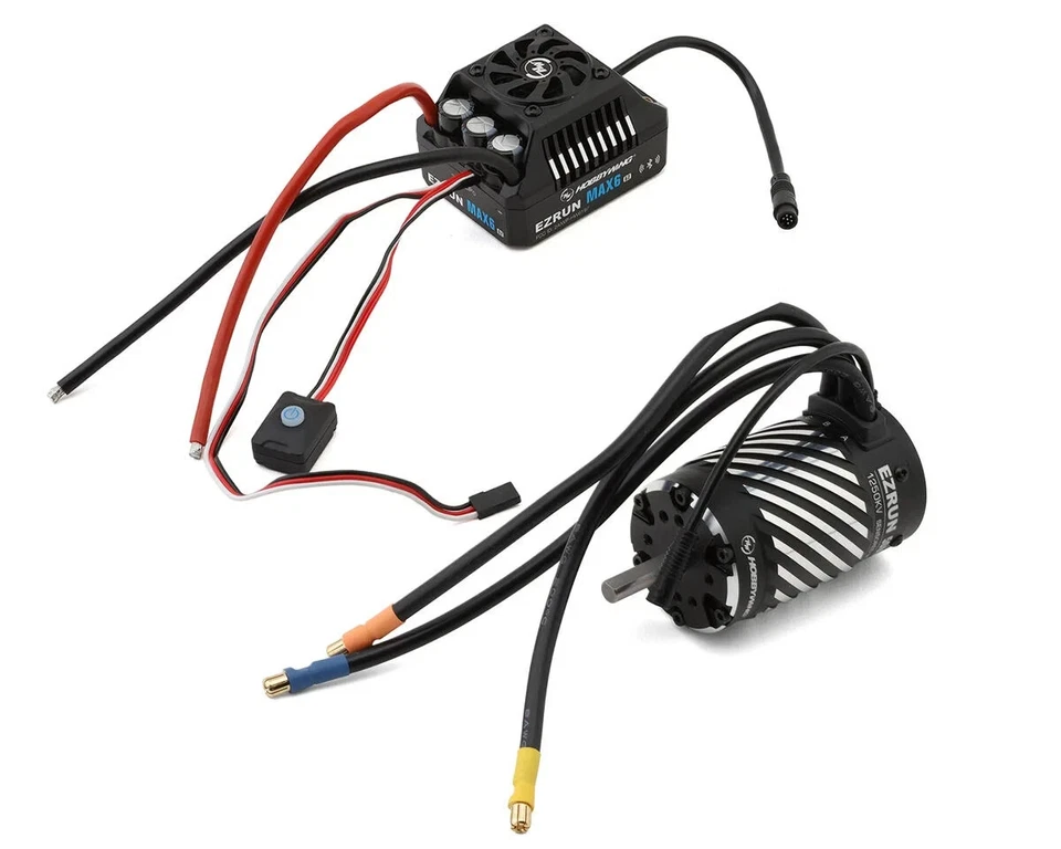 Hobbywing EZRun MAX6 G2 Sensored Brushless ESC & Motor Combo w/5690SD G2 1250kV - Image 1 of 3