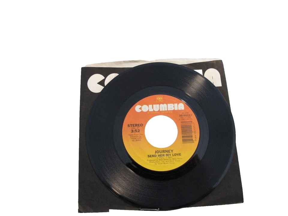 45 RECORD - JOURNEY - SEND HER MY LOVE - Image 1 of 1