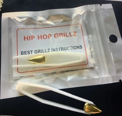 18k Gold Fang Grillz - Image 1 of 4