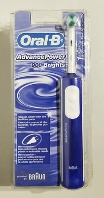 Oral B Advance Power 900 Brights Rechargeable Electric Toothbrush ☆ New ☆ - Image 1 of 4