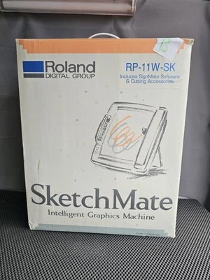 Vintage Roland RP-11W-SK SketchMate Intelligent Graphics Machine Made In Japan  - Image 1 of 4