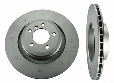 (2x) Kit de rotor de disco de freno trasero recubierto Zimmermann para BMW 2007 2008 Alpina B7 E65 Foto 1 de 3