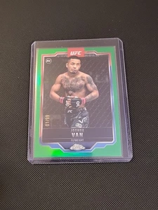 2025 Topps Chrome UFC Joshua Van RC grün 1/99 Buchstütze kostenloser Versand! #1 Anwärter! - Bild 1 von 5