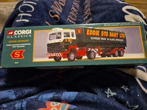 Corgi Classics 23101 Ford Continental Tilt Trailer Eddie Stobart Model Box Cert. - Picture 1 of 2