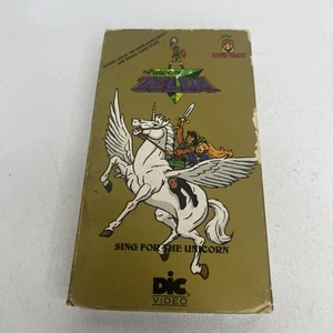 Legend of Zelda - Sing for the Unicorn (VHS, 1989) RARE - Picture 1 of 7