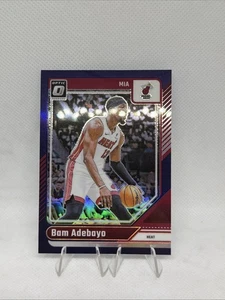 2024-25 Donruss Optic Bam Adebayo #212 Viola Prizm - Foto 1 di 3