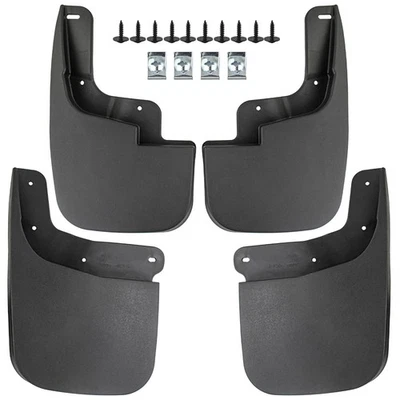 Черные брызговики грязевые щитки контурный дизайн для GMC Canyon Chevrolet Colorado - Изображение 1 из 4
