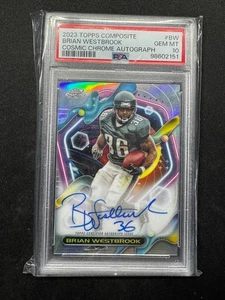 2023 Topps Composite - Cosmic Chrome Autographs Eagles Brian Westbrook - Bild 1 von 2
