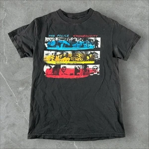 Camisa De Colección The Police Para Hombres Pequeña Negra Años 90 Y2K Rock Band Camiseta Sincronicidad - Imagen 1 de 6