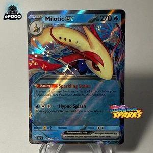 Juego de cartas coleccionables Pokémon Milotic ex 042/191 doble raro: SV Surging Sparks COMO NUEVO ENVIADO HOY - Imagen 1 de 2