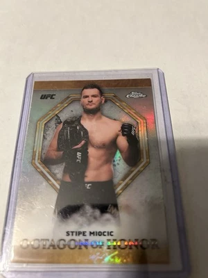 2019 Topps Chrome  UFC Stipe Miocic Octagon Of Honor - Image 1 of 2