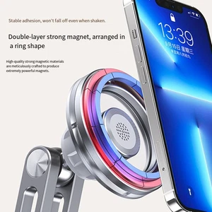 Verstellbarer Aluminium Tablet Ständer mit 360 Grad Drehung und sicherem Magnet - Bild 1 von 14