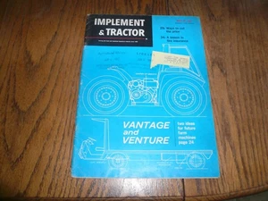 Implement & Tractor For May 21, 1967 Magazine Brochure - Vintage - Picture 1 of 3