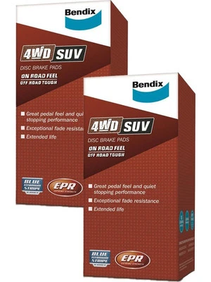 Bendix Front & Rear 4WD Brake Pads - Image 1 of 4