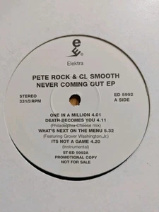 Pete Rock & CL Smooth - Never Coming Out EP - 90s Rap Rare!  - Picture 1 of 2