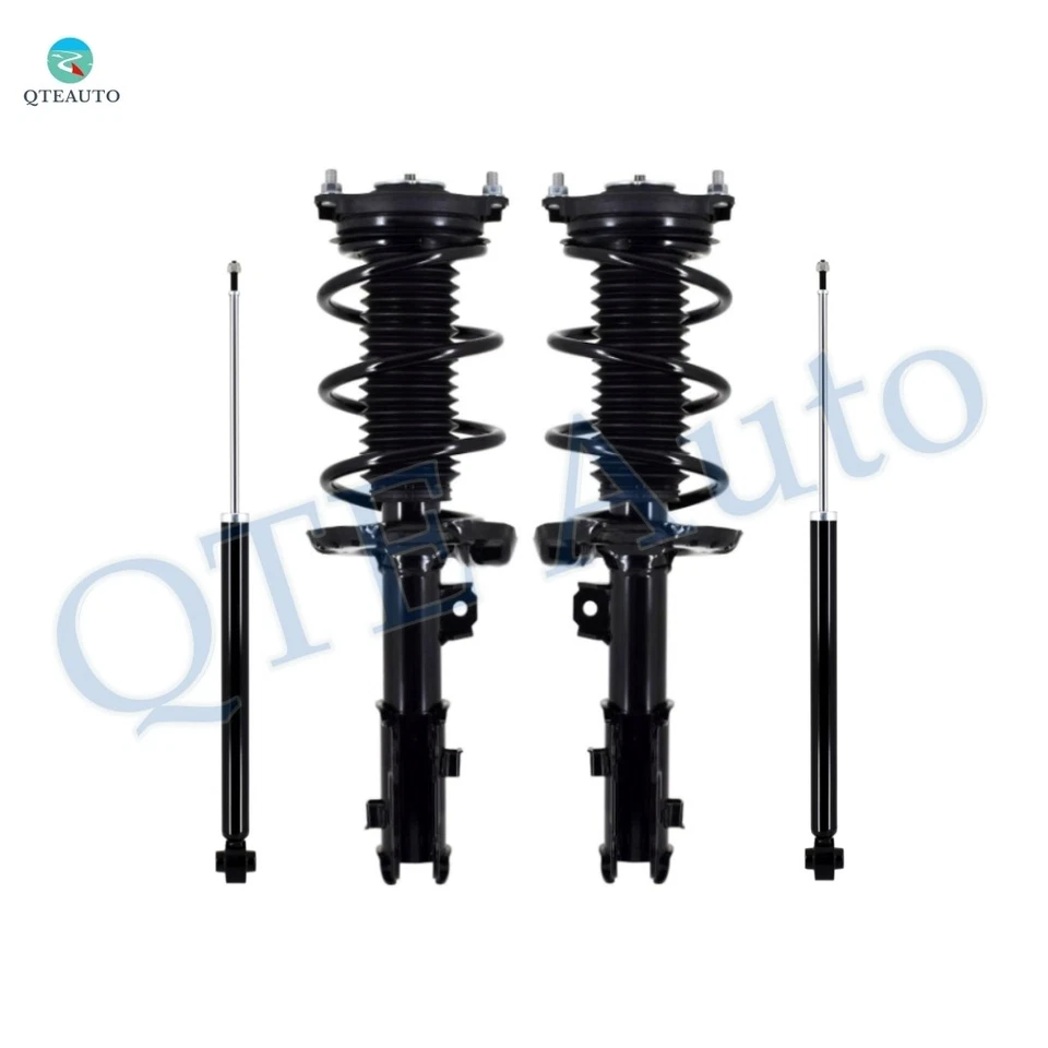 Set 4 Front Quick Complete Strut-Coil Spring-Rear Shock For 2020 2021 KIA Forte - Image 1 of 2