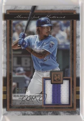 2020 Museum Collection Meaningful Materials Relics Copper /35 Adalberto Mondesi - Image 1 of 2