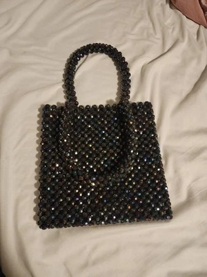 Free People Beaded Handbag Purse — 第 1/3 张图片