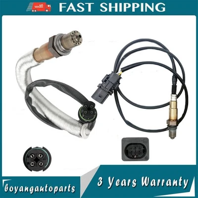 2Pcs Oxygen Sensor For BMW 2011-2012 335IS 2007-2008 335XI 3.0L L6 Turbocharged - Image 1 of 4
