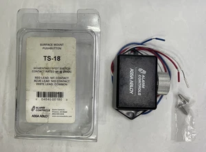 CONTROLES DE ALARMA TS-18 pulsador, interruptor SPDT momentáneo - Imagen 1 de 5