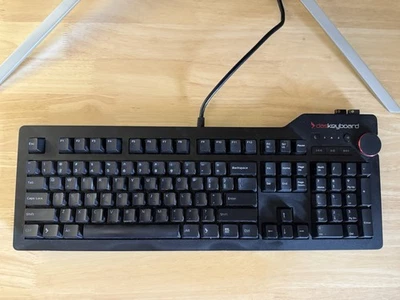 Das Keyboard 4 Professional Wired USB 3.0 Mechanical Keyboard Cherry MX Brown - Image 1 of 2