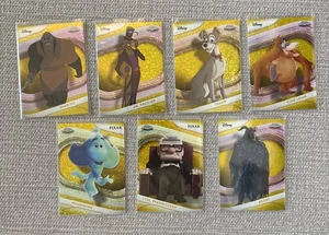 Lot 7 2025 Topps Chrome Disney Live Action Yellow Mini Diamonds Refractor Cards - Picture 1 of 8