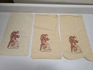 3-Natale Belsnickle Babbo Natale Figura Copripolvere Panno Stoccaggio Sacchetto Ino Schaller 17" - Foto 1 di 5