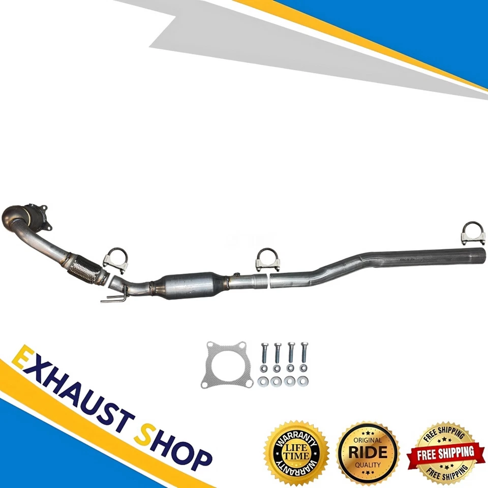 Se adapta a: 2006 2007 2008 Volkswagen Passat 2,0 L turbo convertidor catalítico Foto 1 de 4