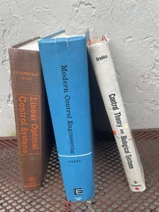 3 books on Cobntrol Theory - Picture 1 of 18
