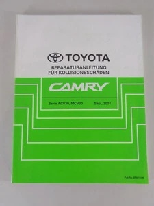 Manual de Taller / Guía de Reparación Toyota Camry Carrocería Stand 09/2001 - Imagen 1 de 1