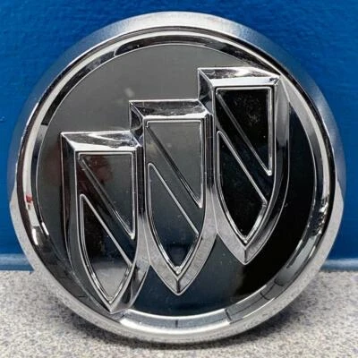 ОДИН хромированный центральный колпак с кнопкой Buick Lucerne Terraza No 4018 2 15/32 дюйма GM NO 9593169 - Изображение 1 из 4