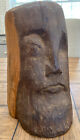 Sculpture Ebony WOOD One Eyed Man Virginia Artist Student VCU Richmond 10” Tall