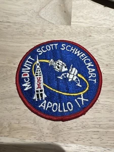 Apollo IX NASA McDivitt Scott Schweickart Space Mission Souvenir Large Patch - Bild 1 von 5