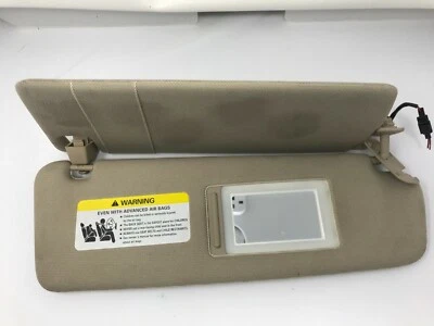 2007-2015 Audi Q7 Passenger Sun Visor Tan OEM SV1120 - Imagem 1 de 4