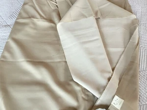 Vintage polyester fabric 2.7 yards 40" wide beige textured - Picture 1 of 4