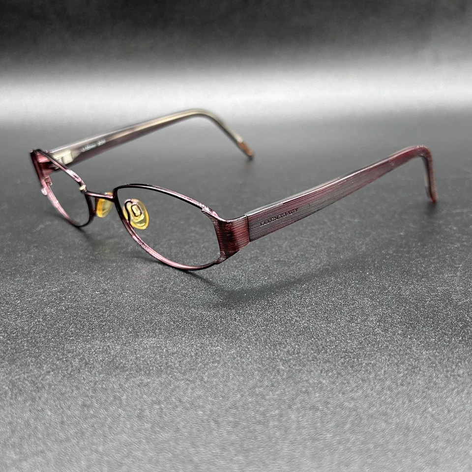 Marco de gafas Ellen Tracy Borealis Wine Flex 51-18-130 usado Foto 1 de 4