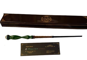 Geek Gear Wizardry Harry Potter Alpha Wand 13 &3/4" Acromantula Hair/Willow Wood - Picture 1 of 4