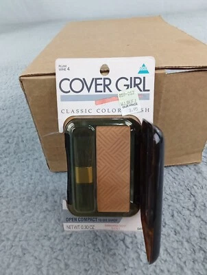 Vintage CoverGirl Blush  PLUM WINE 4  Classic Color Blush Mirror - Image 1 of 4