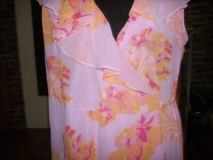 Chiffon Sommer Wickelkleid von Vero Moda Gr. 48 neu *** - Bild 1 von 5