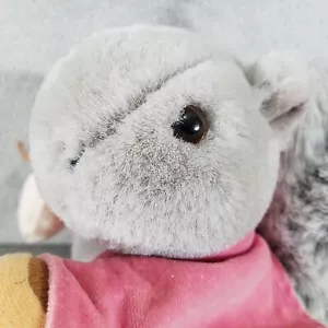 Vintage Eden Plush Timmy Tiptoes Gray Squirrel Peter Rabbit Beatrix Potter 8" - Picture 1 of 11
