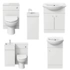 Bathroom Vanity Unit Basin Sink Toilet Bathroom Combined Furniture Suite WC