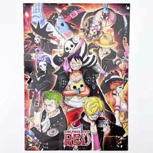 One Piece RED Movie Trading Card Puzzle Out Of Print Rare Double Sided Complete - Picture 1 of 21
