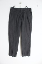 J Crew Mens Check Smart Trousers - Grey - Sie W30 L30 (X-X6)
