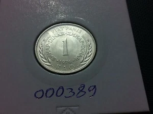 Yugoslavia- SFRJ- 1 Dinar, 1976- F.A.O- Commemorative coin- Copper-Nickel-Zinc  - Picture 1 of 2