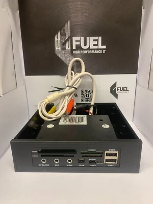 Germbird  UHB-2MP-S      Multi Port Front Panel  -   Black - Image 1 of 4