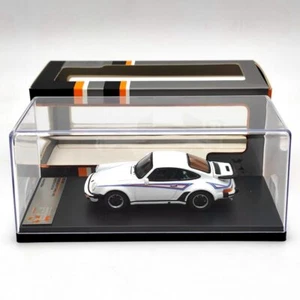 1/43 Premium X Porsche 911 Turbo 1975 White Martini Decoration PRD109 Used - Picture 1 of 12
