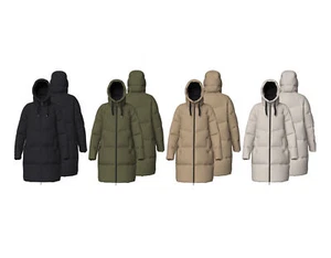 Esmara Damen Steppmantel Wintermantel Mantel Jacke mit Kapuze 100% Polyester - Bild 1 von 19