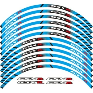 For SUZUKI GSXR GSX-R 600/750/1000 125 Wheel Rim Stripes Decals Tape Stickers  - Picture 1 of 43